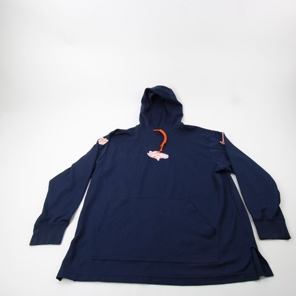 Denver Broncos Nike NFL On Field Sweatshirt Men's Navy Used-TOPS-170109