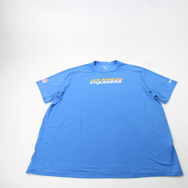 Los Angeles Chargers Nike NFL On Field Short Sleeve Shirt Men's Used 3XL TOPS-170273