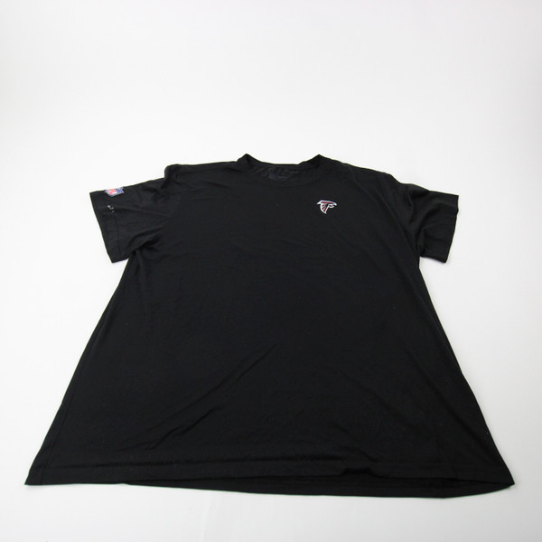 Atlanta Falcons Nike NFL On Field Short Sleeve Shirt Men's Black Used 3XL-TOPS-170414