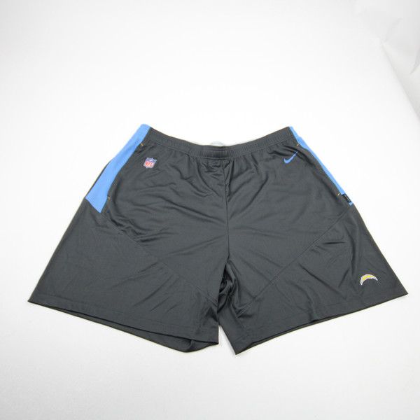 Los Angeles Chargers Nike NFL On Field Dri-Fit Practice Shorts Men's Gray Used 3XL-SHOR-036774