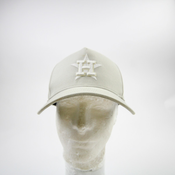 Houston Astros 47 Brand Snap-Back Hat Unisex Beige Used OSFA HATS-015760