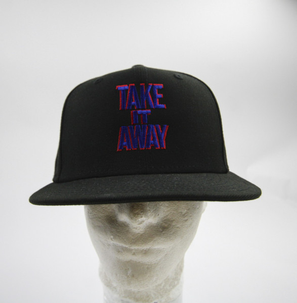 New Era 9fifty Snap-Back Hat Unisex Black Used OSFM HATS-015678