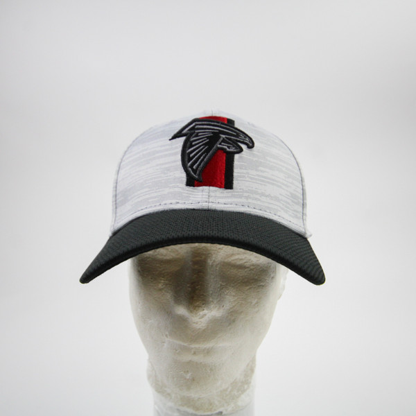 Atlanta Falcons New Era 39thirty Fitted Hat Unisex Gray Used SM HATS-015732