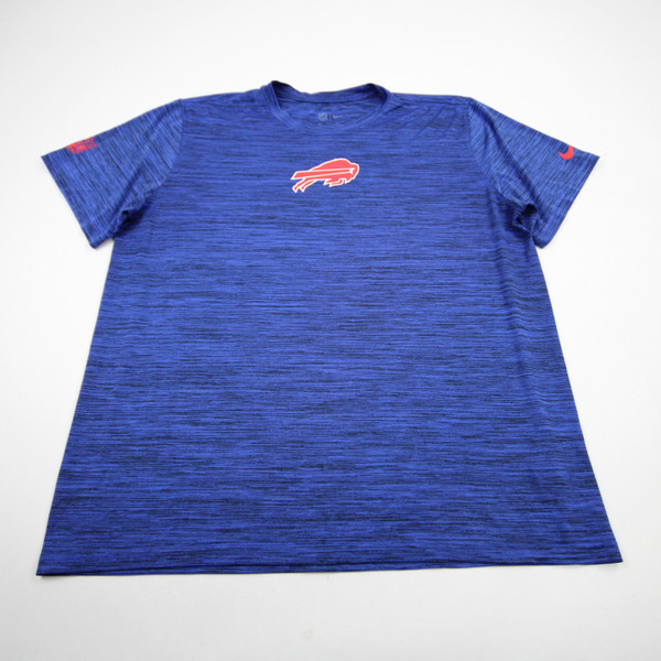Buffalo Bills Nike NFL On Field Nike Tee Short Sleeve Shirt Men's Used Blue/Heather XL-TOPS-170696