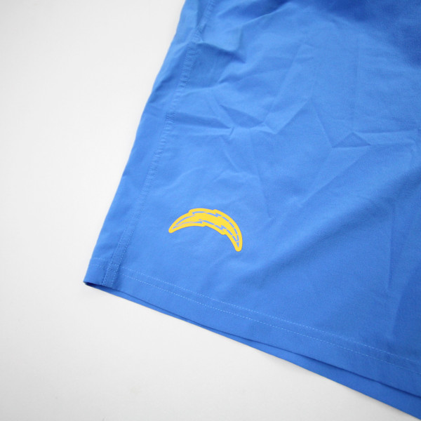 Los Angeles Chargers Nike NFL On Field Practice Shorts Men's Light Blue Used-SHOR-036849