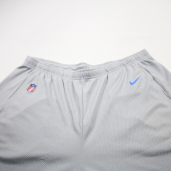 Los Angeles Chargers Nike NFL On Field Practice Shorts Men's New Gray/Light Blue-SHOR-036851