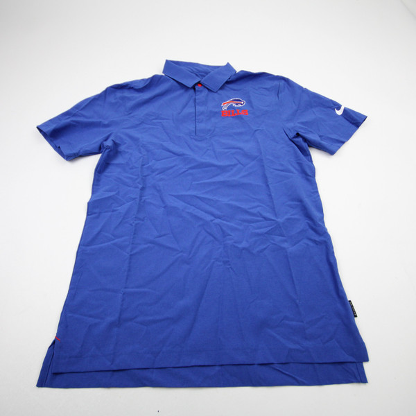 Buffalo Bills Nike NFL On Field Dri-Fit Polo Men's Blue New with Tags S TOPS-170793