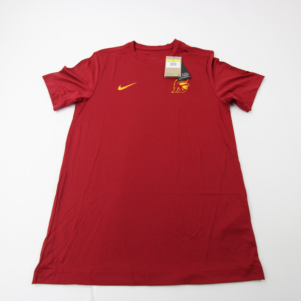 USC Trojans Nike Nike Tee Short Sleeve Shirt Men's Maroon New S-TOPS-170948