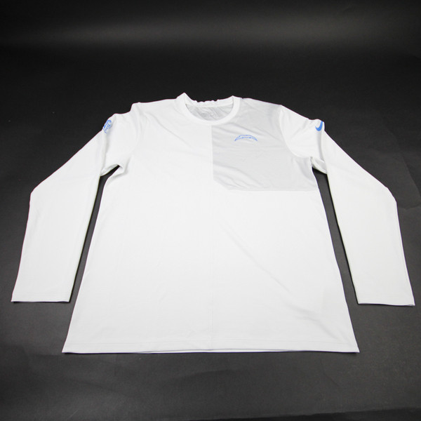 Nike F.C. ホワイト長袖シャツ Mサイズ Los Angeles Chargers Nike Dri-Fit Long Sleeve Shirt Men's White Used M