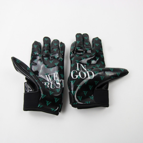Unbranded Gloves - Receiver Men's Black/Green Used XL-EQPT-006388