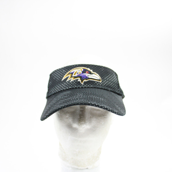 Baltimore Ravens New Era Visor Unisex Black Used OSFM HATS-015836
