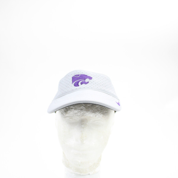 Kansas State Wildcats Nike Visor Unisex Gray Used OSFM HATS-015850