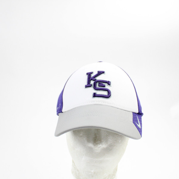 Kansas State Wildcats Nike Fitted Hat Unisex White Used ML HATS-015845