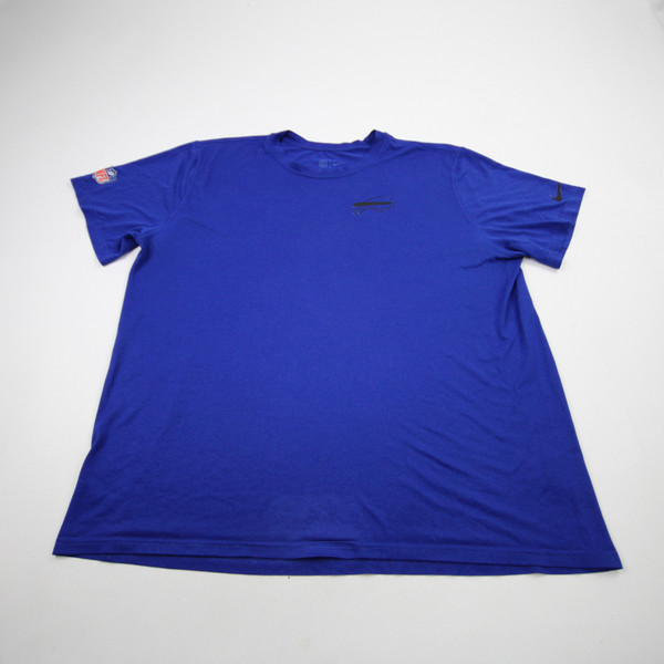 Buffalo Bills Nike NFL On Field Short Sleeve Shirt Men's Blue Used XXL TOPS-171410