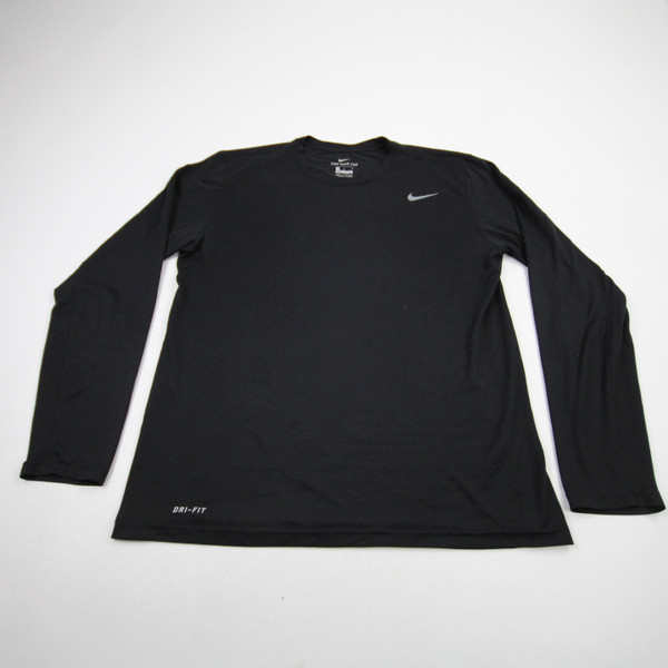 Nike Long Sleeve Shirt Men's Black Used L-TOPS-171344