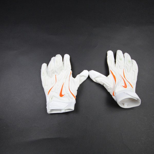 Nike Gloves - Receiver Men's White Used Multiple Sizes EQPT-006405