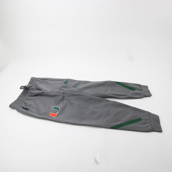 Miami Hurricanes adidas Athletic Pants Men's New without Tags Multiple Sizes PNTS-035420