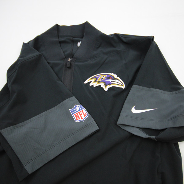 Baltimore Ravens Nike NFL On Field Dri-Fit Pullover Men's Black Used M TOPS-171377