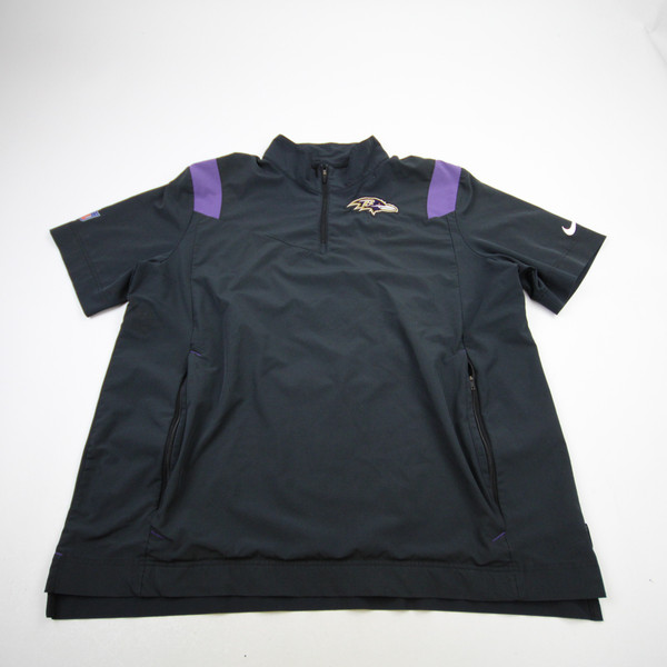 Baltimore Ravens Nike NFL On Field Dri-Fit Pullover Men's Black Used XL TOPS-171380