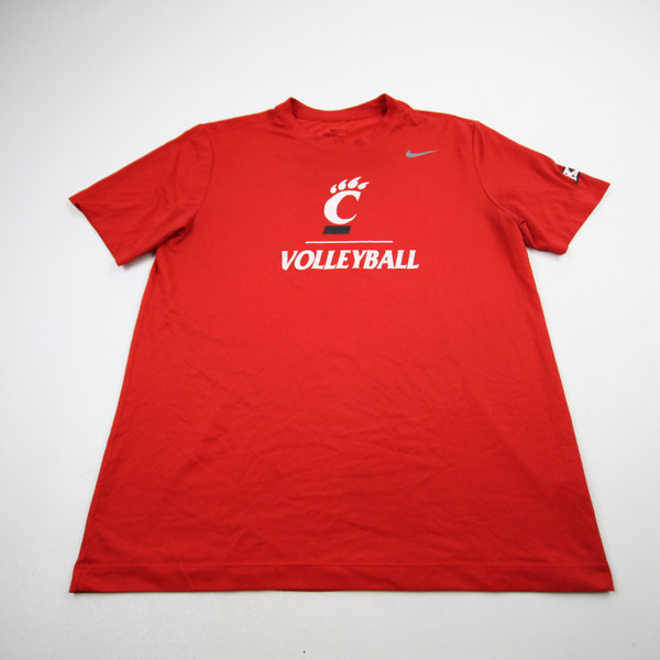 Cincinnati Bearcats Nike Dri-Fit Short Sleeve Shirt Men's Red Used M-TOPS-172054