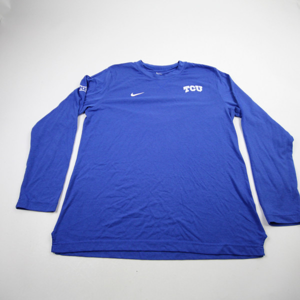 TCU Horned Frogs Nike Long Sleeve Shirt Men's New without Tags Multiple Sizes TOPS-172262