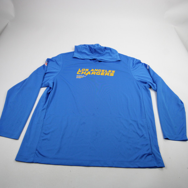 Los Angeles Chargers Nike NFL On Field Long Sleeve Shirt Men's Blue Used 3XL-TOPS-172429