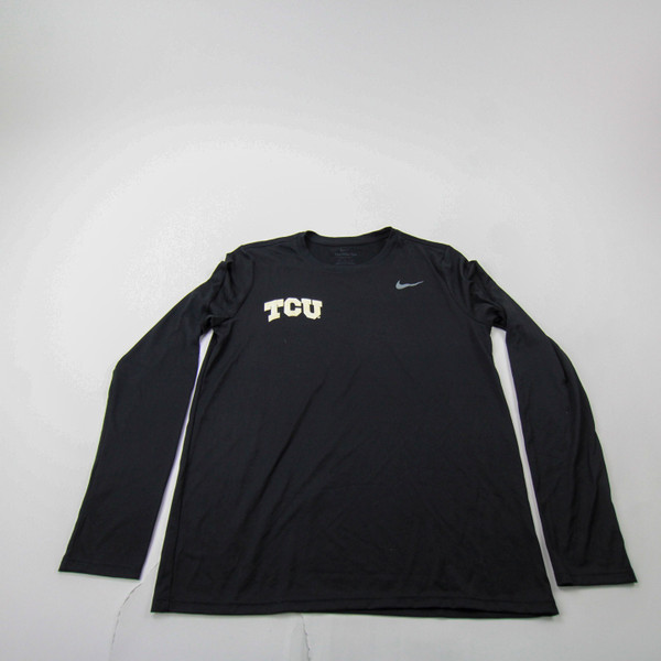TCU Horned Frogs Nike Dri-Fit Long Sleeve Shirt Women's New without Tags M TOPS-172502