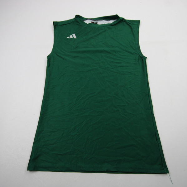 Miami Hurricanes adidas Compression Top Men's Green Used Multiple Sizes TOPS-172388
