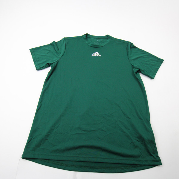 adidas Aeroready Short Sleeve Shirt Men's Green Used-TOPS-172341