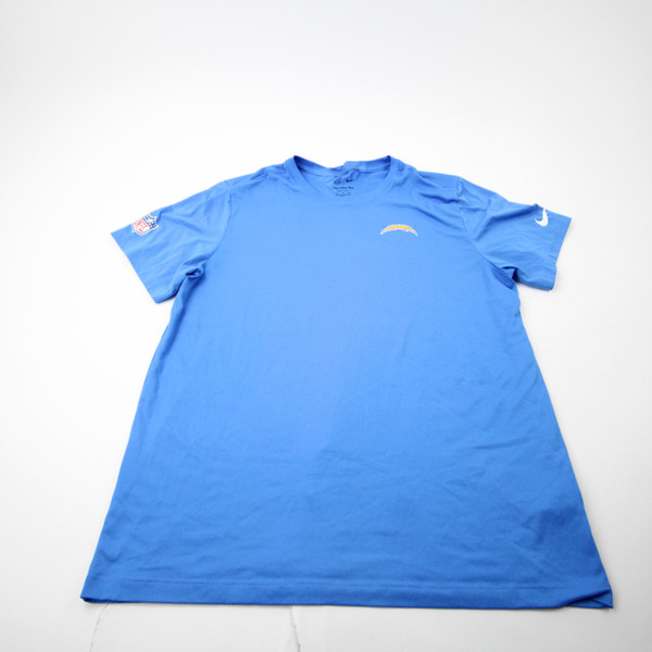 Los Angeles Chargers Nike NFL On Field Nike Tee Short Sleeve Shirt Men's Used Blue XL-TOPS-172511