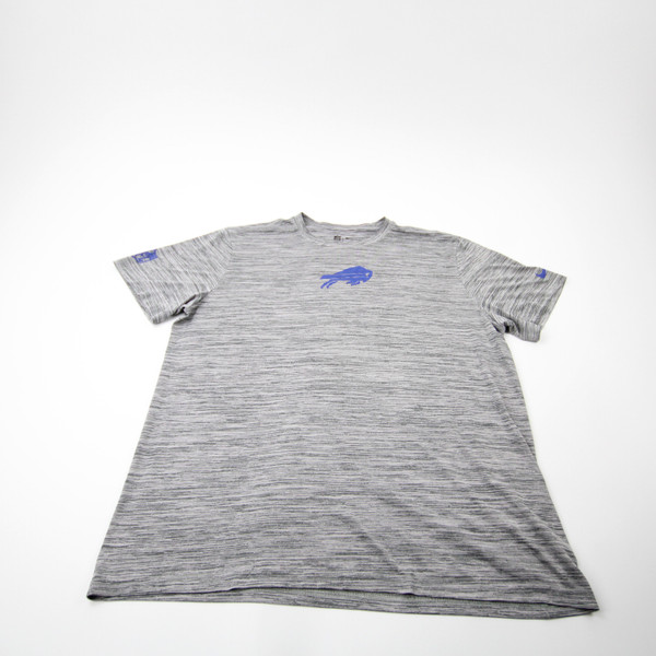 Buffalo Bills Nike NFL On Field Nike Tee Short Sleeve Shirt Men's Used Gray/Heather XL-TOPS-172658