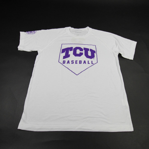 TCU Horned Frogs Sport-Tek Short Sleeve Shirt Men's Multiple Sizes TOPS-172199