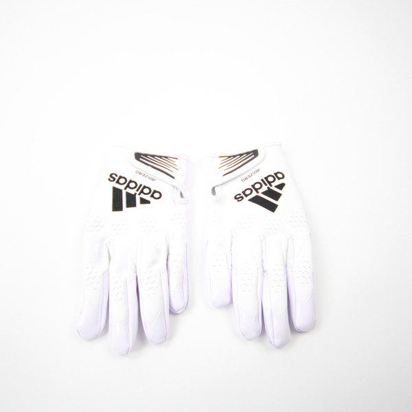 adidas adizero Gloves - Receiver Unisex White/Black New with Tags XL-EQPT-006497