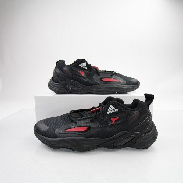 Rutgers Scarlet Knights adidas Basketball Shoe Men's Black New without Box 16 SHOE-021553