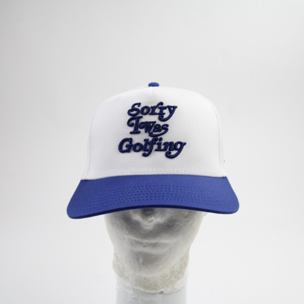 Dallas Mavericks Seen Snap-Back Hat Unisex White/Navy Used OSFM-HATS-016037