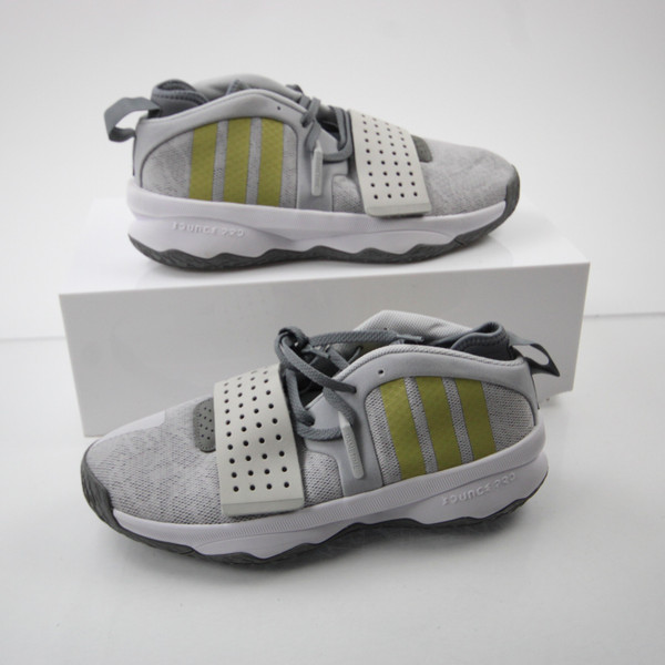 adidas Basketball Shoe Men's Gray Used 10.5 SHOE-021579