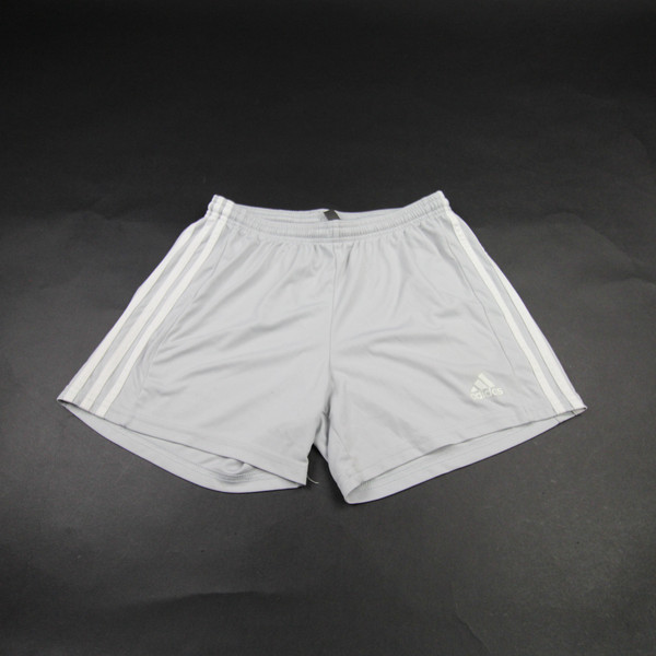 adidas Athletic Shorts Women's Light Gray Used M SHOR-037342