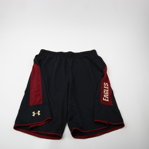 Boston College Eagles Under Armour HeatGear Practice Shorts Men's Used XXL SHOR-037361