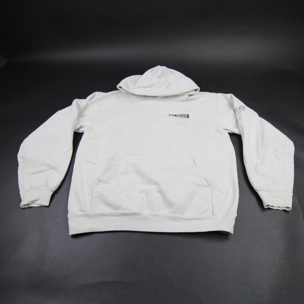 LA Rams Los Angeles Apparel Sweatshirt Men's Off-White Used L-TOPS-173747