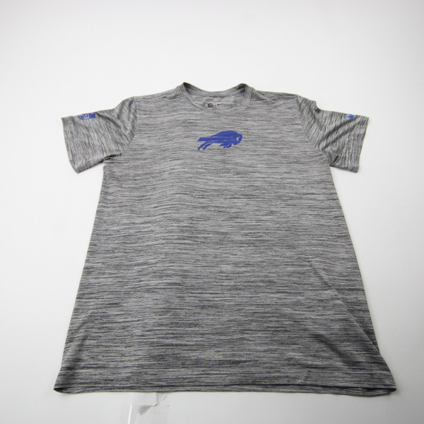 Buffalo Bills Nike NFL On Field Nike Tee Short Sleeve Shirt Men's Gray Used M TOPS-173876