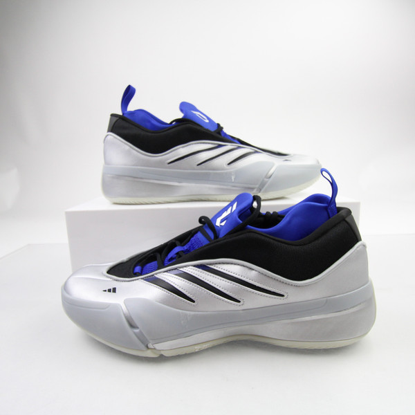 adidas Dame Basketball Shoe Men's Silver Used 15 SHOE-021635