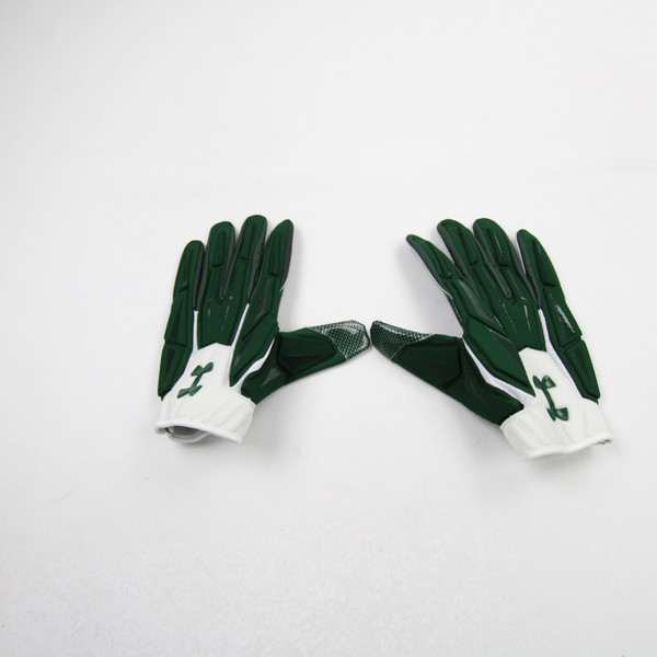 Under Armour Highlight Gloves - Receiver Men's Dark Green/White New with Tags 4XL-EQPT-006579