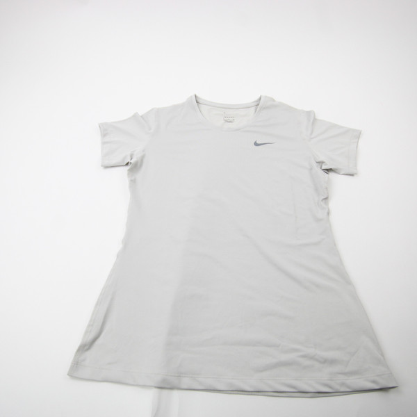 Nike Pro Dri-Fit Compression Top Women's Gray New with Tags XL TOPS-174687