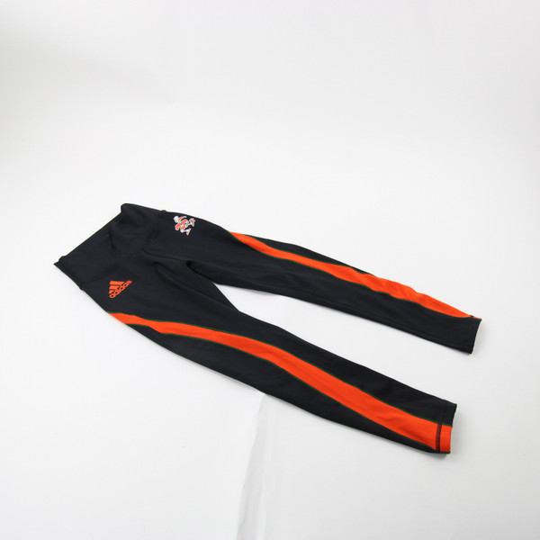 Miami Hurricanes adidas Compression Pants Women's Black New with Tags XS PNTS-035901
