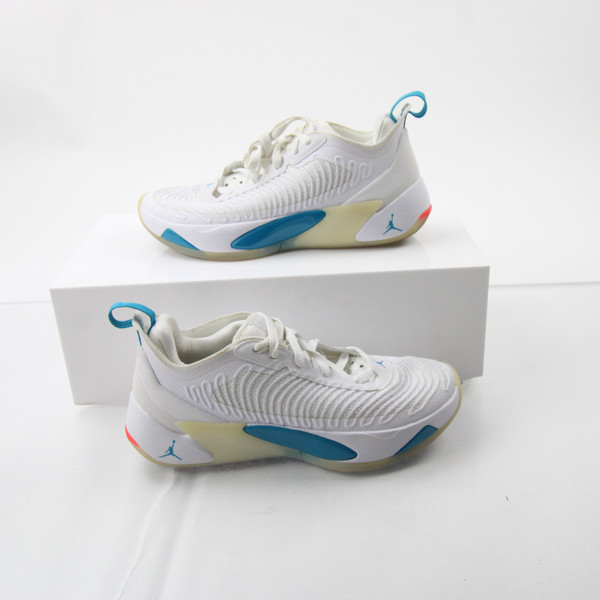 Air Jordan Luka Basketball Shoe Men's White Used 8 SHOE-021792
