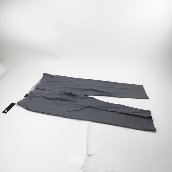 adidas Dress Pants Men's Dark Gray New with Tags-PNTS-035983