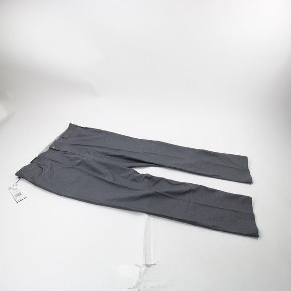 adidas Dress Pants Men's Dark Gray New with Tags 36x34-PNTS-035987