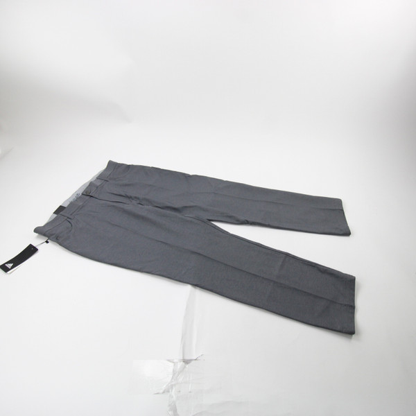 adidas Dress Pants Men's Dark Gray New with Tags 36x30-PNTS-035988
