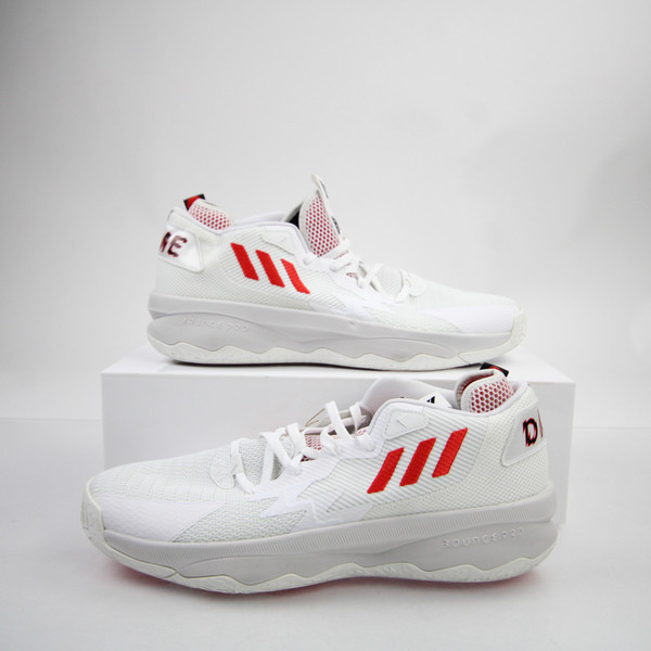 adidas Dame Basketball Shoe Men's White New without Box 16 SHOE-021878
