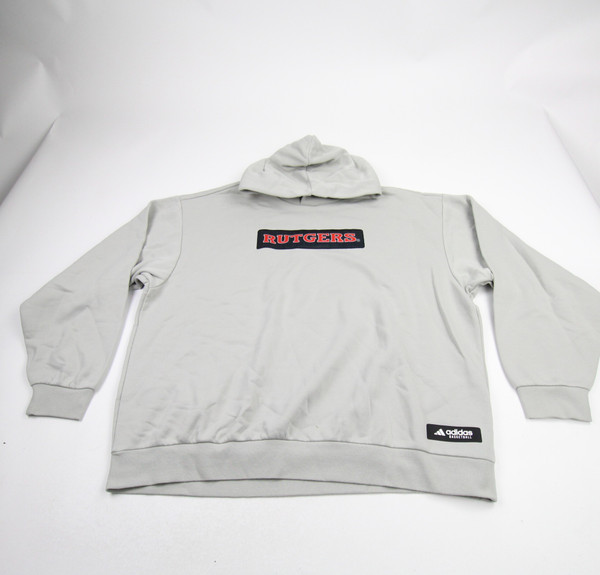 Rutgers Scarlet Knights adidas Sweatshirt Men's Gray New with Tags XXL TOPS-175281